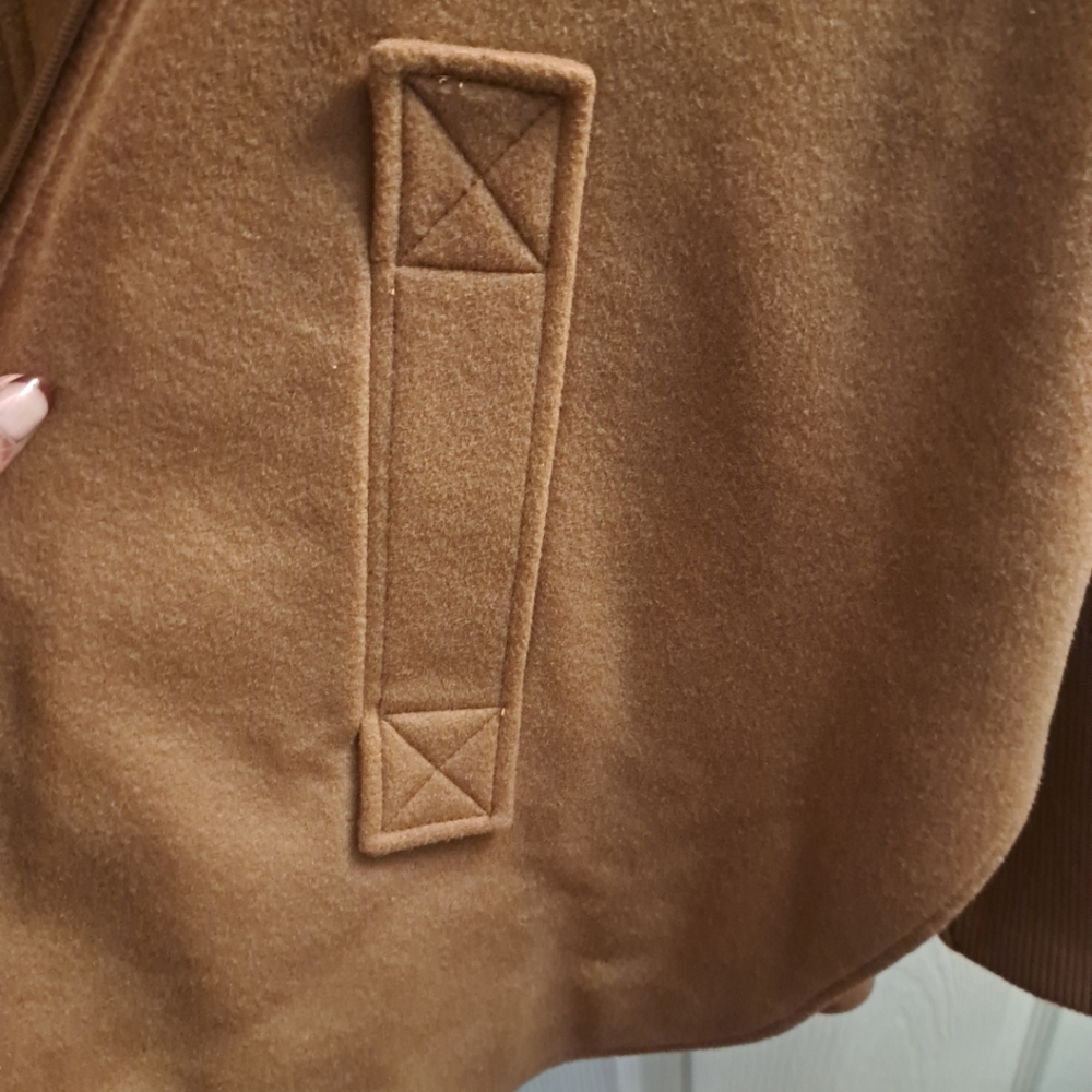 Simonton Says Swing Coat Size XL Tan Car Coat Womens - Picture 9 of 11